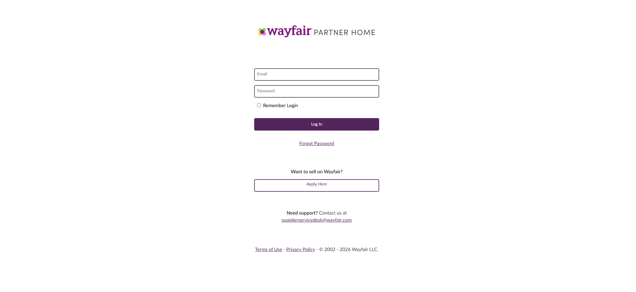 Wayfair卖家平台